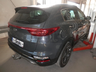 Фаркоп Galia шар А оцинкованный, условно-съемное крепление для Kia Sportage 2018-2021