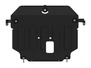 Защита картера двигателя, КПП (2 мм, сталь) для Hyundai Tucson 2018-2021 (V = 1.6 AT AWD; 2.0d AT AWD; 2.0 AT AWD; 2.0 AT FWD), Kia Sportage 2018-2022 (V = 2.4 AT; 2.0 CRDi AT) №10.4041